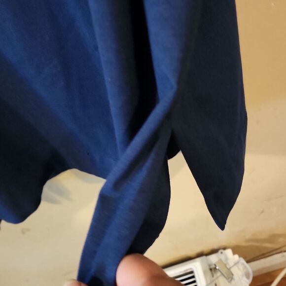 J. Jill Relaxed Blue 3/4 Sleeve Tunic New Condition - Picture 4 of 4